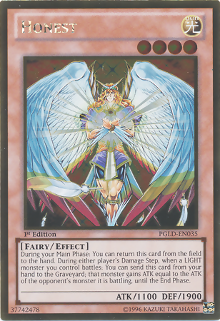 Honest [PGLD-EN035] Gold Rare Yu-Gi-Oh!