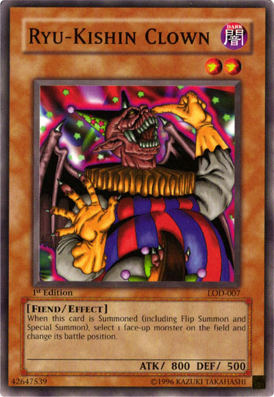 Ryu-Kishin Clown [LOD-007] Common Yu-Gi-Oh!