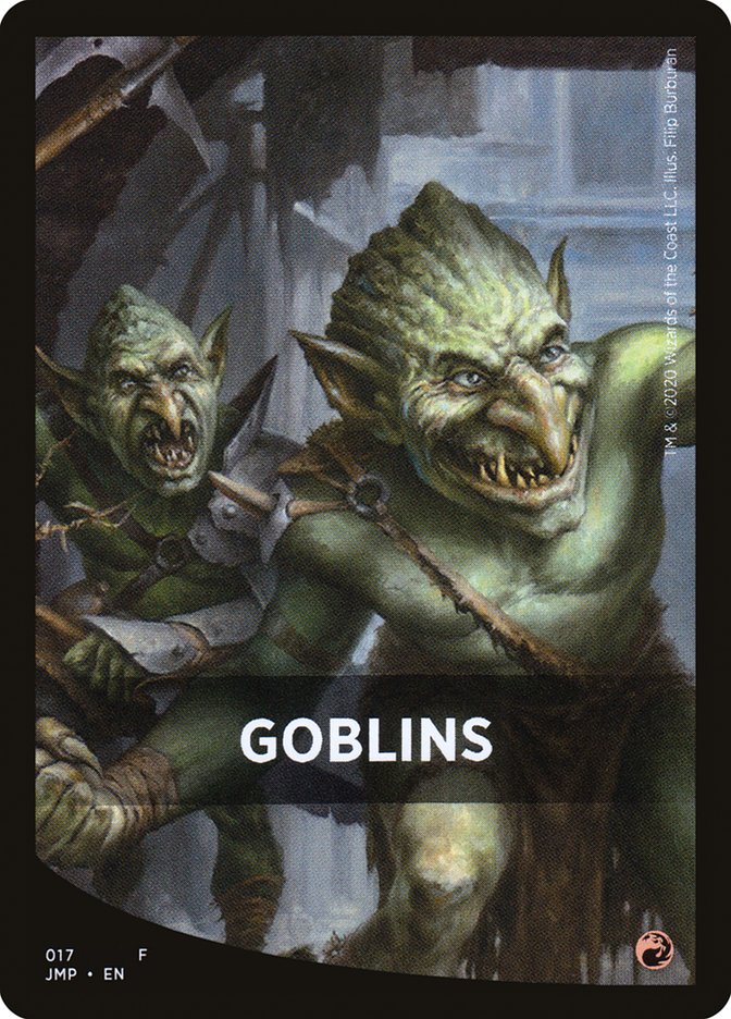 Goblins Theme Card [Jumpstart Front Cards] Magic: The Gathering