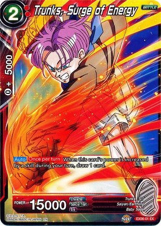 Trunks, Surge of Energy (EX06-01) [Special Anniversary Set] Dragon Ball Super