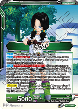 Videl // Videl, the Town's Heroine (BT14-061) [Cross Spirits] Dragon Ball Super