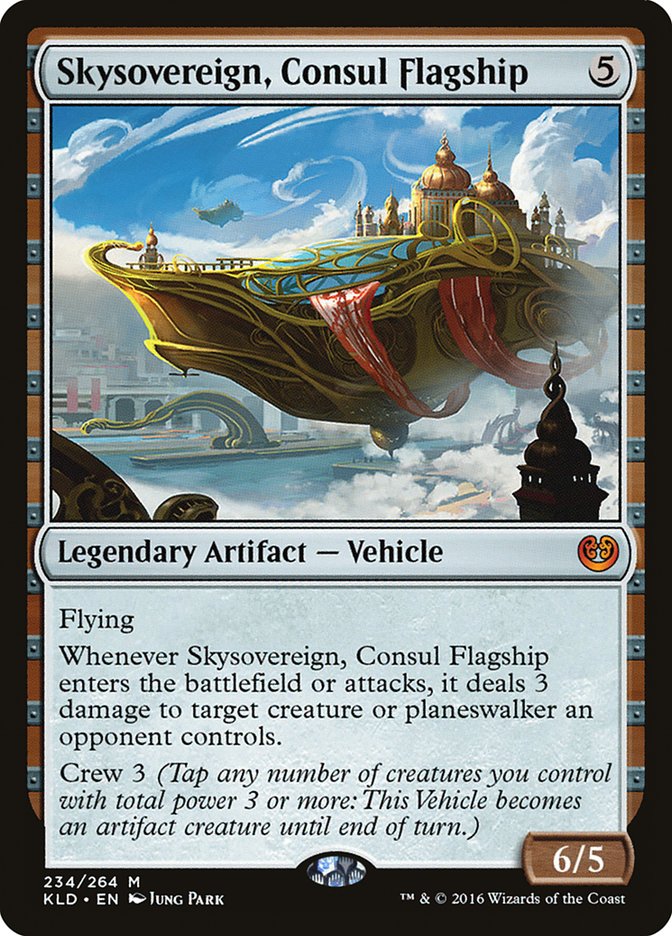 Skysovereign, Consul Flagship [Kaladesh] Magic: The Gathering