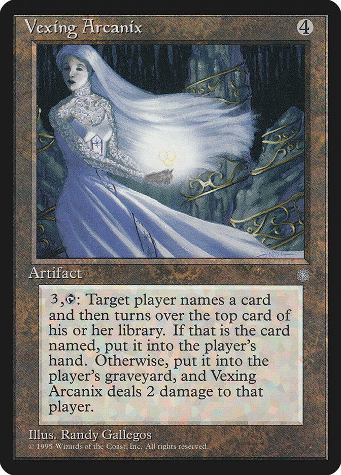 Vexing Arcanix [Ice Age] Magic: The Gathering