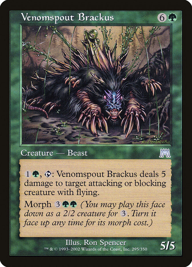 Venomspout Brackus [Onslaught] Magic: The Gathering