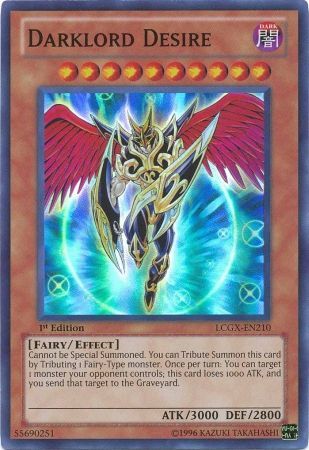 Darklord Desire [LCGX-EN210] Super Rare Yu-Gi-Oh!