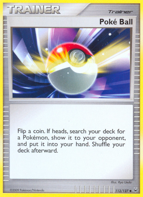 Poke Ball (113/127) [Platinum: Base Set] Pokémon