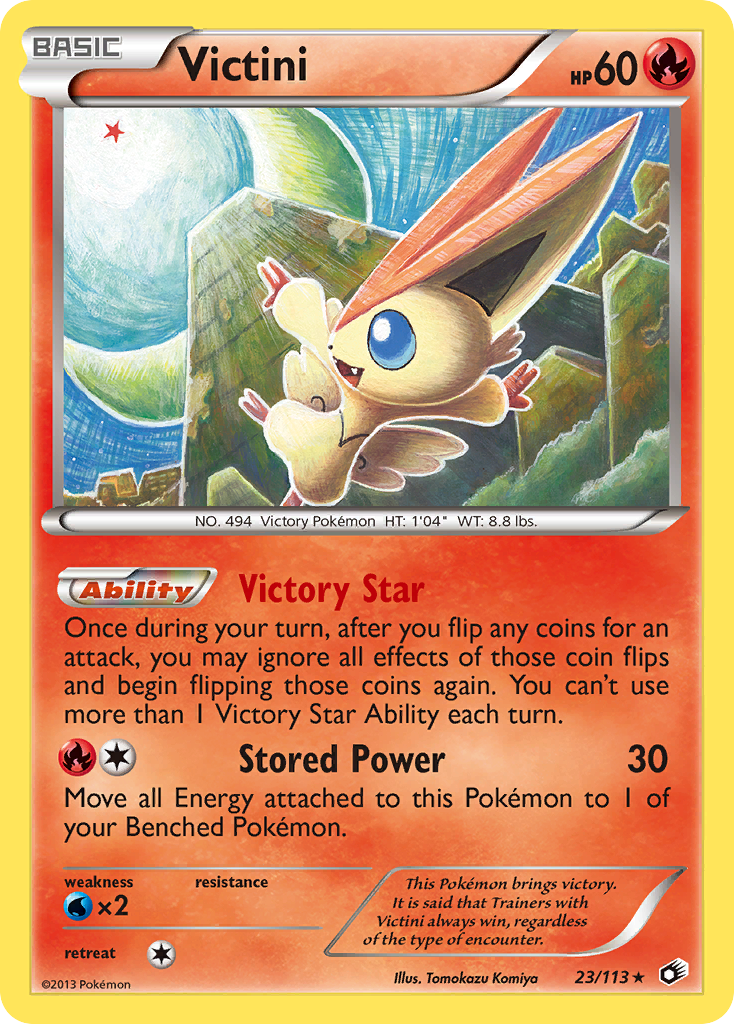 Victini (23/113) [Black & White: Legendary Treasures] Pokémon