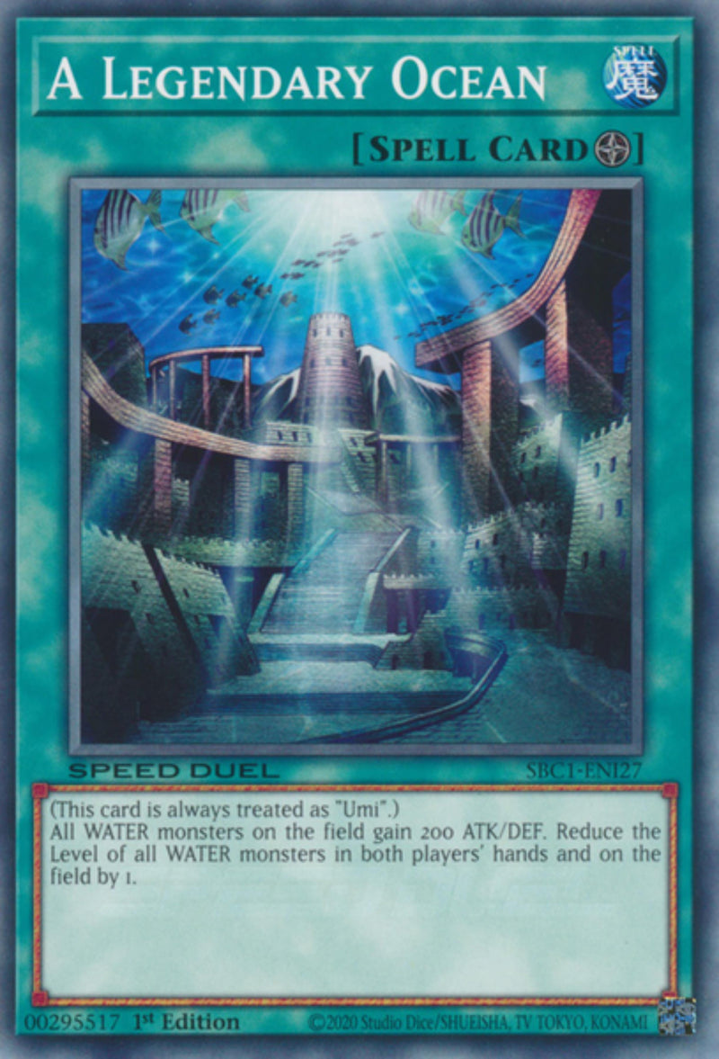 A Legendary Ocean [SBC1-ENI27] Common Yu-Gi-Oh!