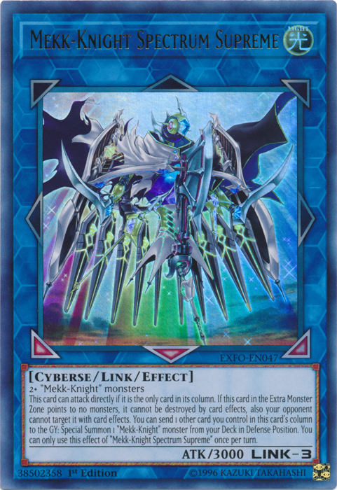 Mekk-Knight Spectrum Supreme [EXFO-EN047] Ultra Rare Yu-Gi-Oh!