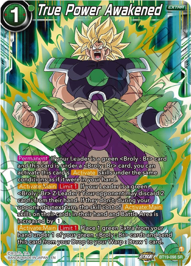 True Power Awakened (BT19-098) [Fighter's Ambition] Dragon Ball Super