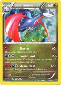 Salamence (57/108) (Cosmos Holo) (Blister Exclusive) [XY: Roaring Skies] Pokémon