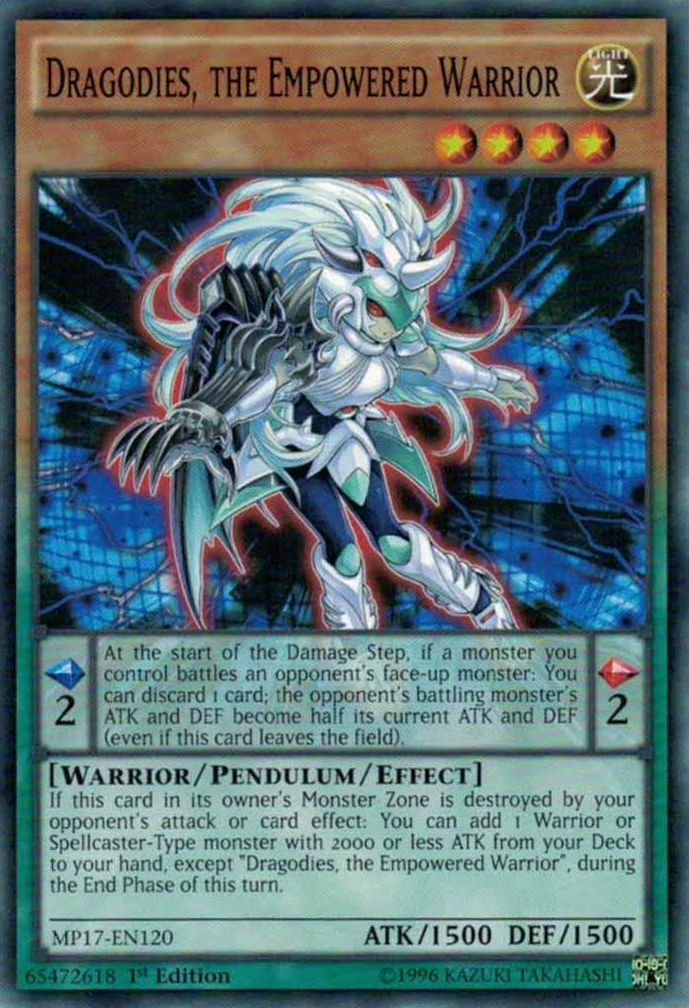 Dragodies, the Empowered Warrior [MP17-EN120] Common Yu-Gi-Oh!