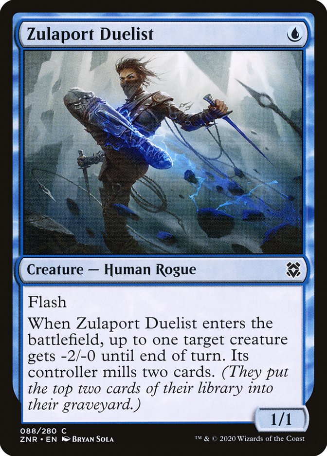 Zulaport Duelist [Zendikar Rising] Magic: The Gathering