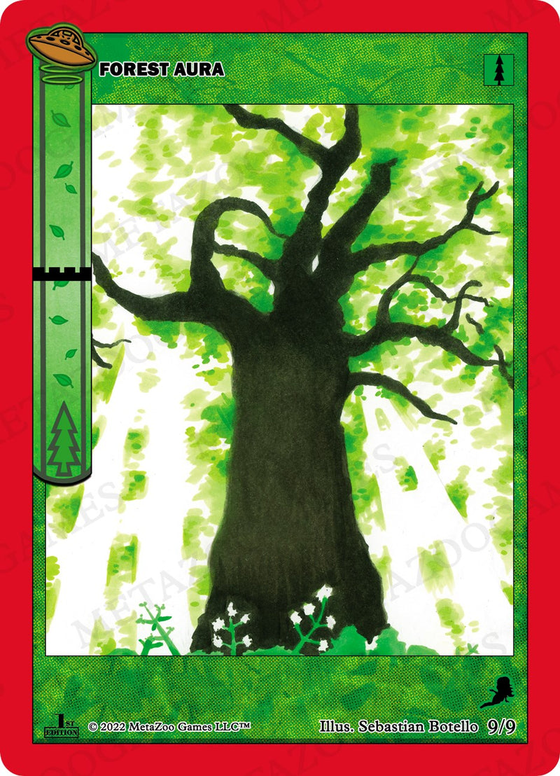 Forest Aura [Cryptid Nation: UFO First Edition Tribal Theme Decks] Metazoo
