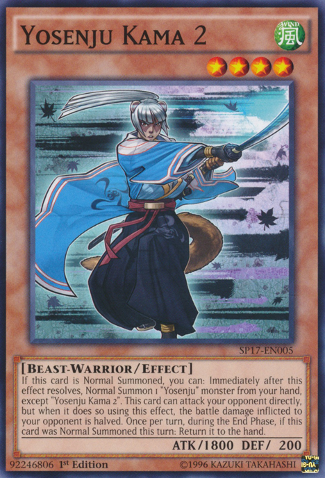 Yosenju Kama 2 [SP17-EN005] Common Yu-Gi-Oh!