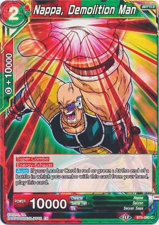 Nappa, Demolition Man (BT9-090) [Universal Onslaught] Dragon Ball Super