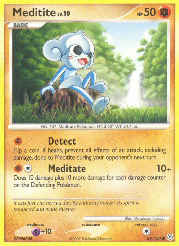 Meditite (89/130) [Diamond & Pearl: Base Set] Pokémon