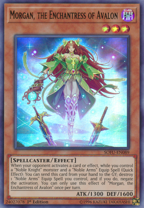 Morgan, the Enchantress of Avalon [SOFU-EN089] Ultra Rare Yu-Gi-Oh!