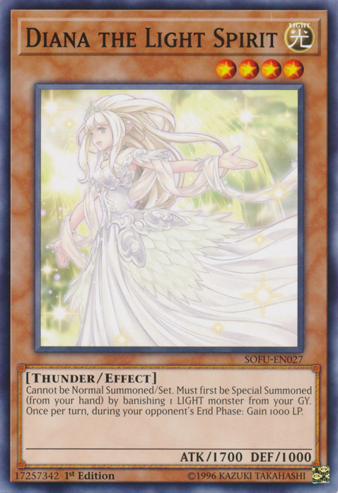 Diana the Light Spirit [SOFU-EN027] Common Yu-Gi-Oh!