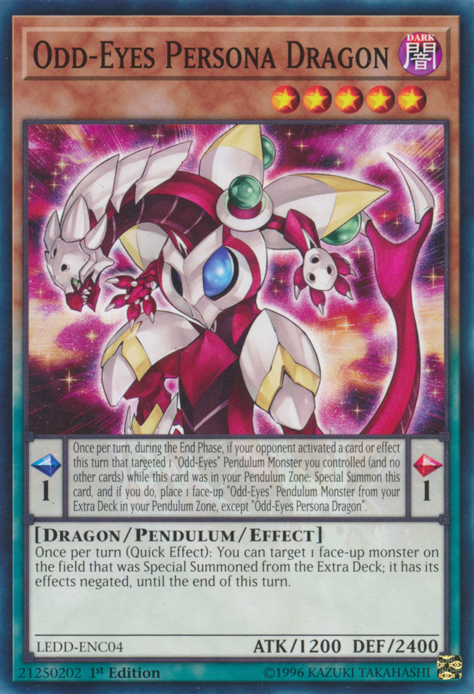 Odd-Eyes Persona Dragon [LEDD-ENC04] Common Yu-Gi-Oh!