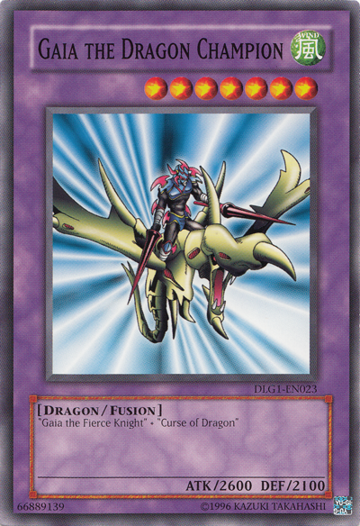 Gaia the Dragon Champion [DLG1-EN023] Common Yu-Gi-Oh!