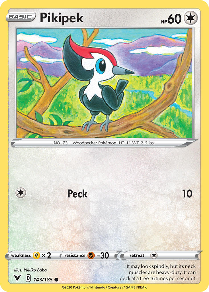 Pikipek (143/185) [Sword & Shield: Vivid Voltage] Pokémon