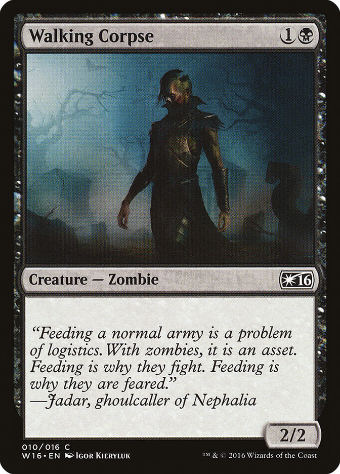 Walking Corpse [Welcome Deck 2016] Magic: The Gathering
