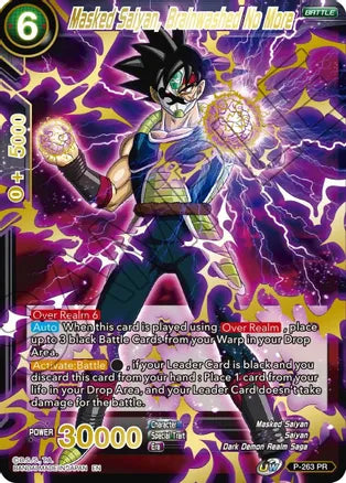 Masked Saiyan, Brainwashed No More (Gold Stamped) (P-263) [Mythic Booster] Dragon Ball Super