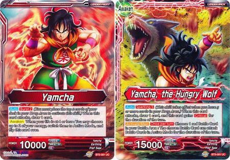 Yamcha // Yamcha, the Hungry Wolf (Giant Card) (BT5-001) [Oversized Cards] Dragon Ball Super