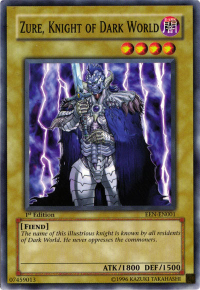 Zure, Knight of Dark World [EEN-EN001] Common Yu-Gi-Oh!