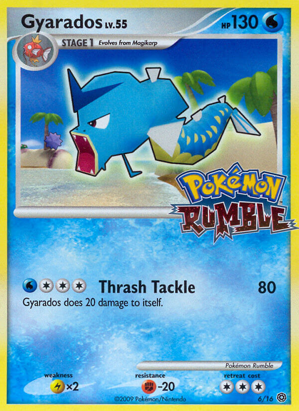 Gyarados (6/16) [Pokémon Rumble] Pokémon