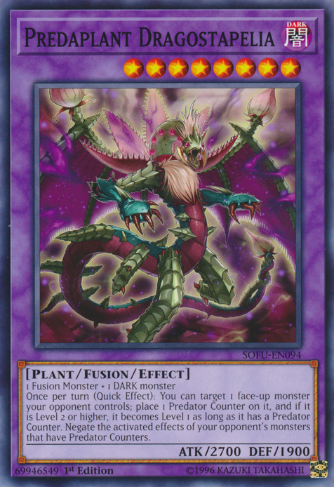 Predaplant Dragostapelia [SOFU-EN094] Common Yu-Gi-Oh!