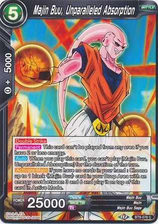 Majin Buu, Unparalleled Absorption (BT9-078) [Universal Onslaught] Dragon Ball Super