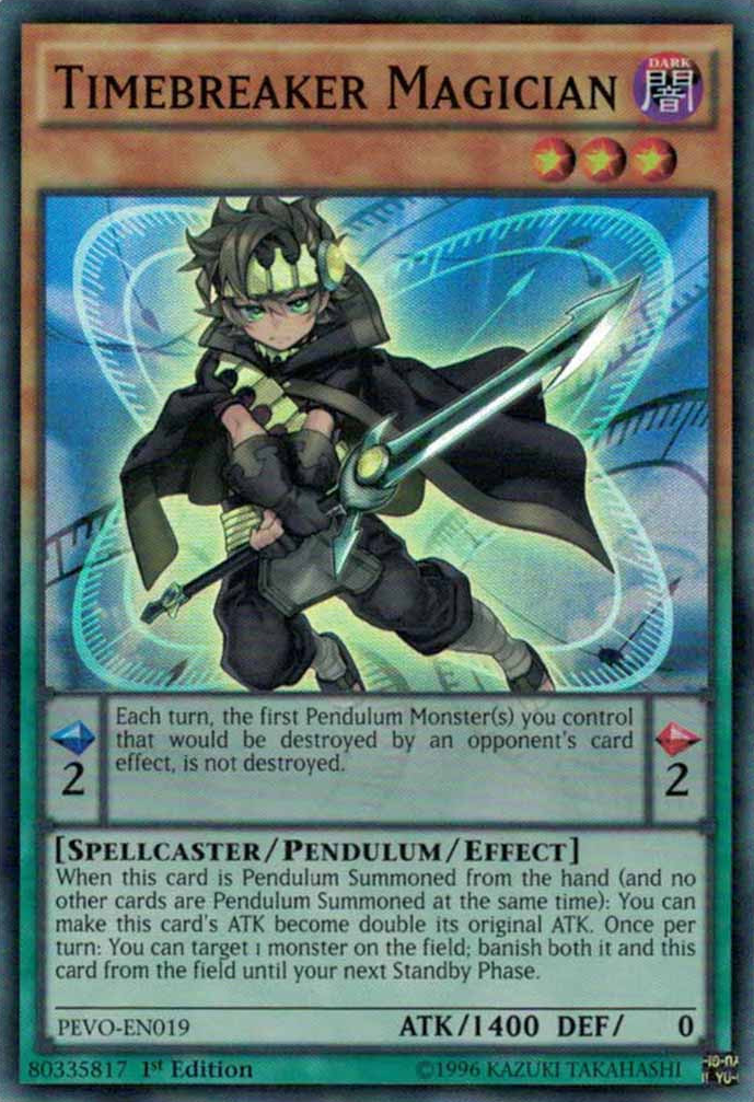 Timebreaker Magician [PEVO-EN019] Super Rare Yu-Gi-Oh!