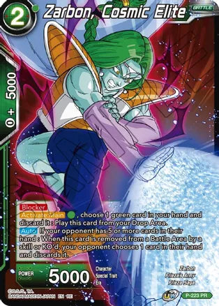 Zarbon, Cosmic Elite (P-223) [Mythic Booster] Dragon Ball Super
