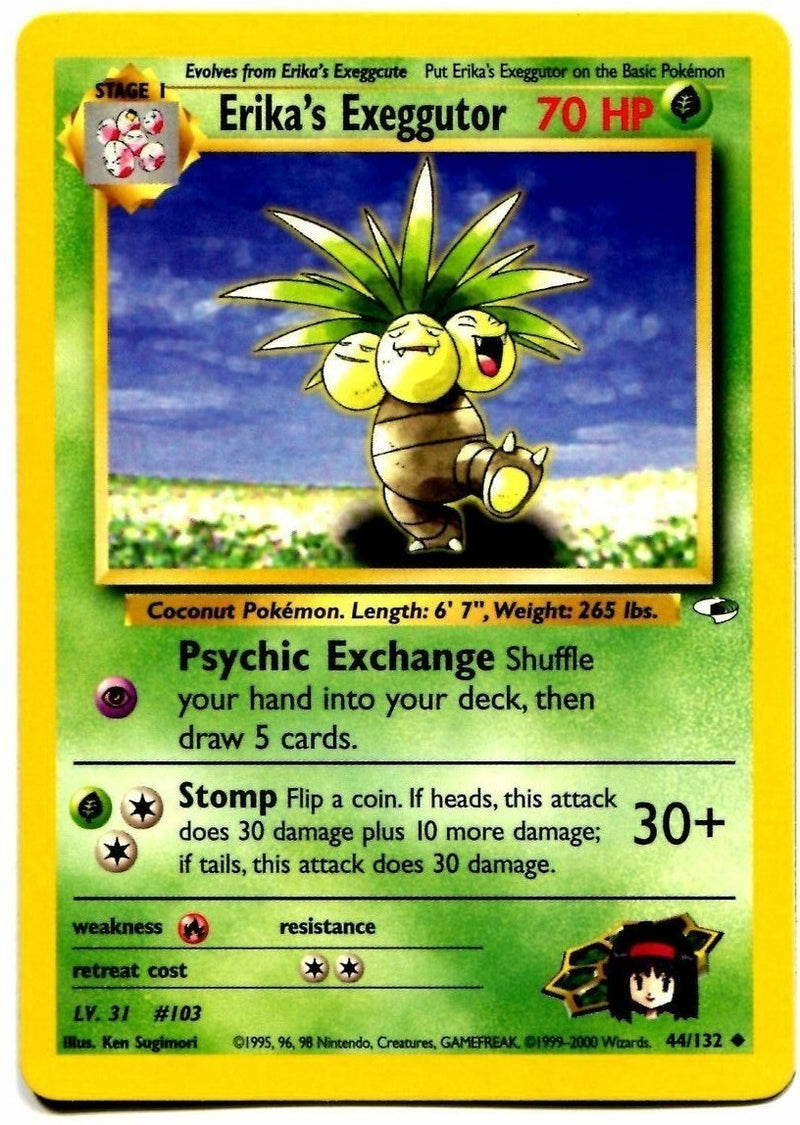 Erika's Exeggutor (44/132) [Gym Heroes Unlimited] Pokémon