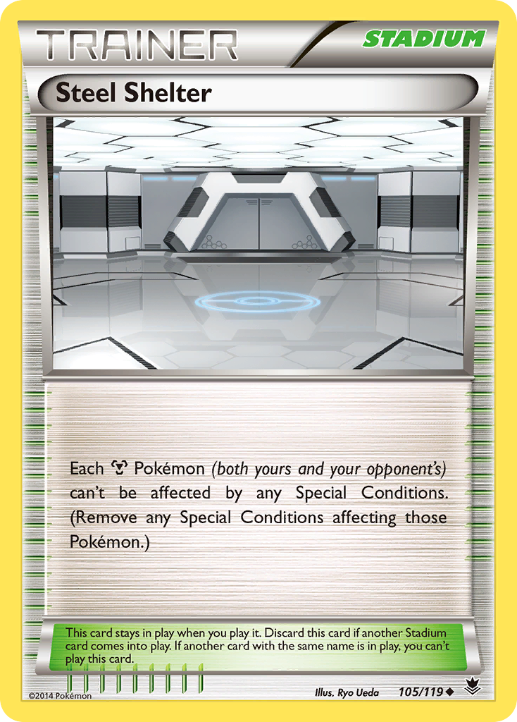 Steel Shelter (105/119) [XY: Phantom Forces] Pokémon