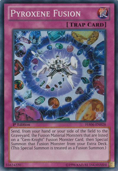 Pyroxene Fusion [HA06-EN028] Super Rare Yu-Gi-Oh!