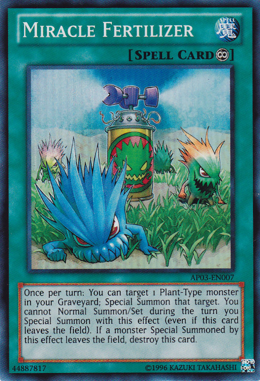 Miracle Fertilizer [AP03-EN007] Super Rare Yu-Gi-Oh!