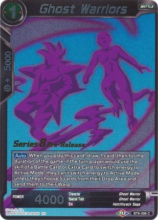 Ghost Warriors (BT8-098_PR) [Malicious Machinations Prerelease Promos] Dragon Ball Super