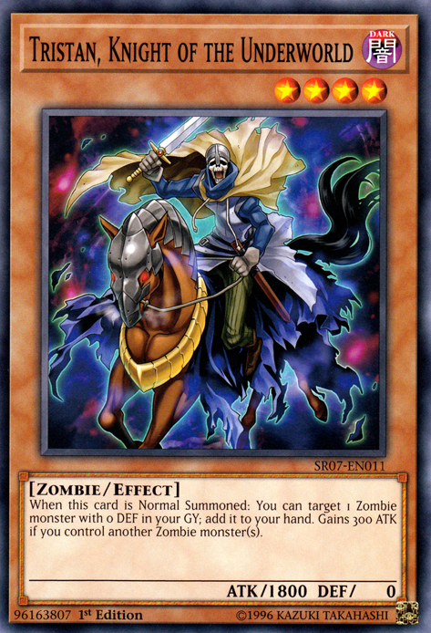 Tristan, Knight of the Underworld [SR07-EN011] Common Yu-Gi-Oh!