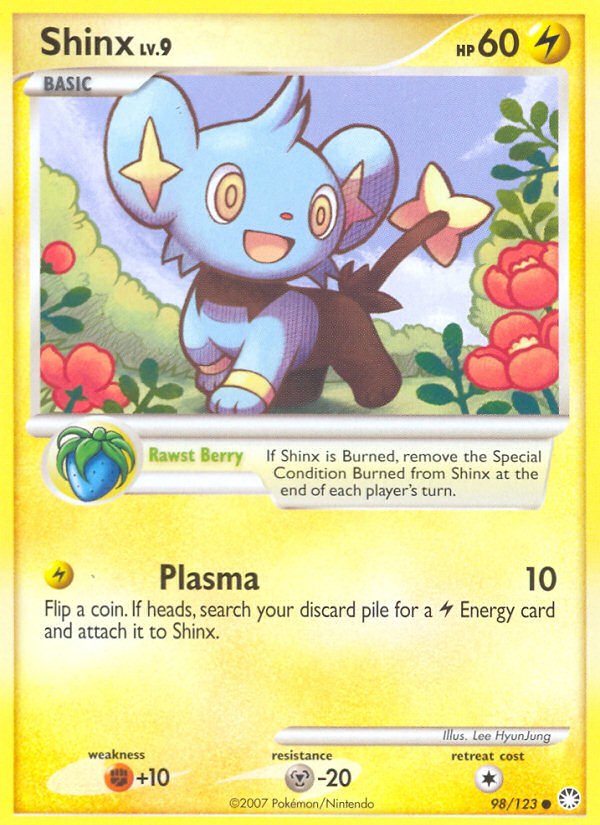 Shinx (98/123) [Diamond & Pearl: Mysterious Treasures] Pokémon