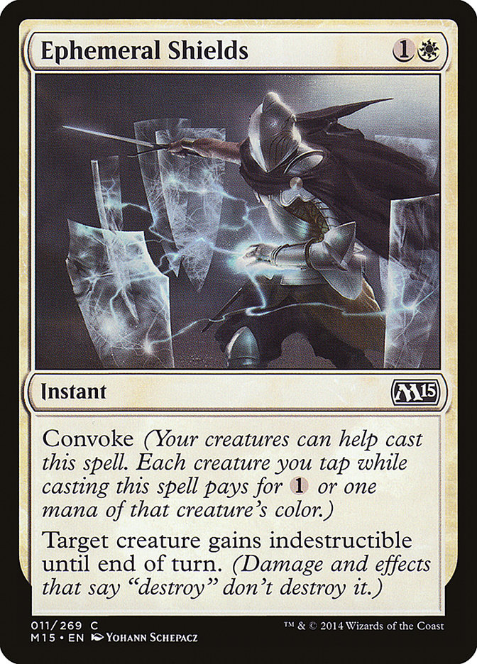 Ephemeral Shields [Magic 2015] Magic: The Gathering