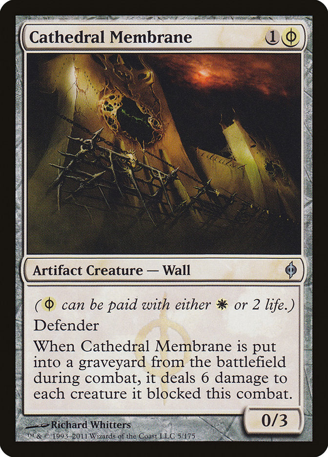 Cathedral Membrane [New Phyrexia] Magic: The Gathering