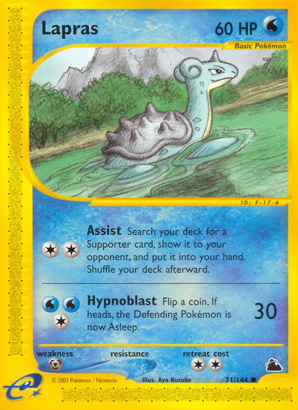 Lapras (71/144) [Skyridge] Pokémon
