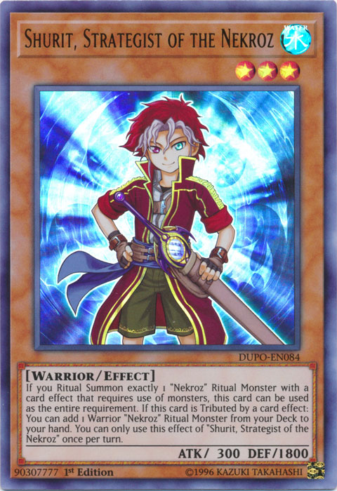 Shurit, Strategist of the Nekroz [DUPO-EN084] Ultra Rare Yu-Gi-Oh!