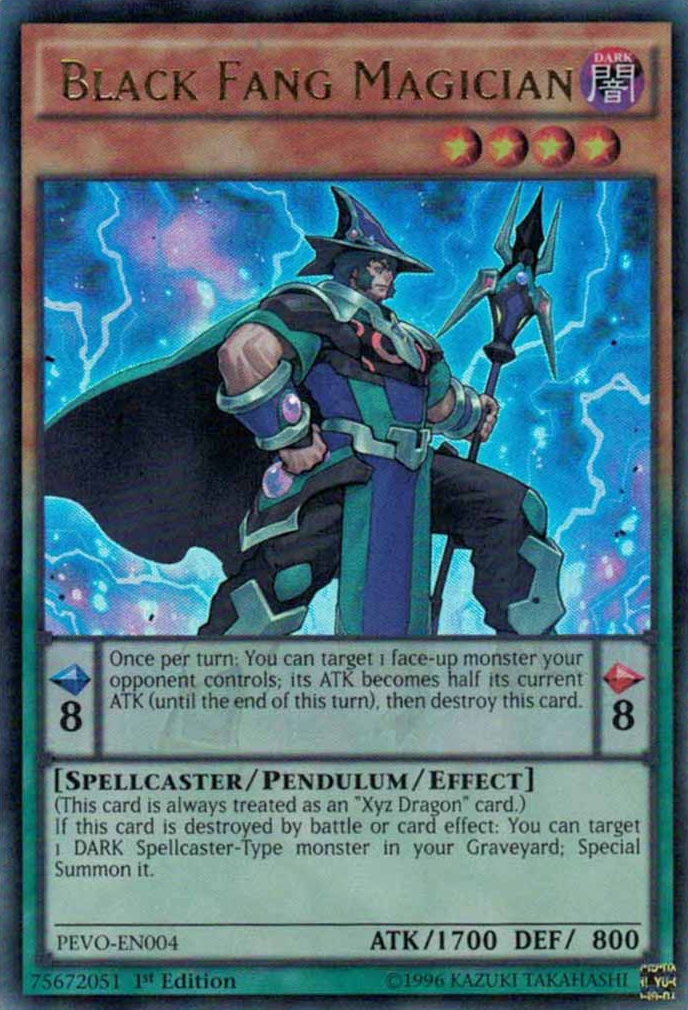 Black Fang Magician [PEVO-EN004] Ultra Rare Yu-Gi-Oh!