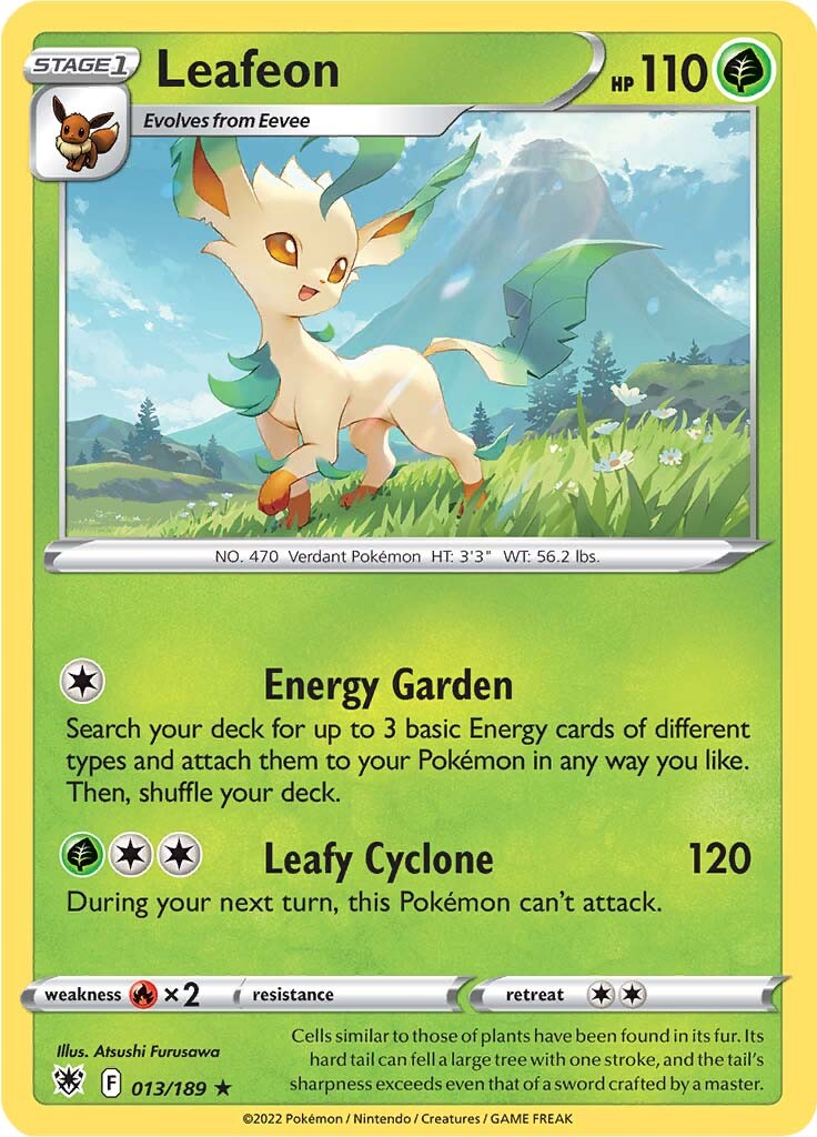 Leafeon (013/189) [Sword & Shield: Astral Radiance] Pokémon