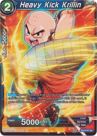 Heavy Kick Krillin (EX10-01) [Namekian Surge] Dragon Ball Super