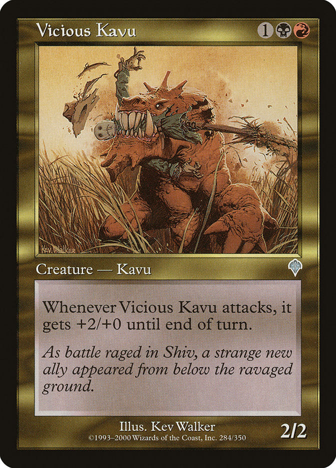 Vicious Kavu [Invasion] Magic: The Gathering
